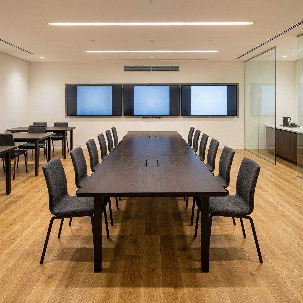 跨境业务团队处理写字楼办公会议室利用率时怎样兼顾物业集中检修的临时需求